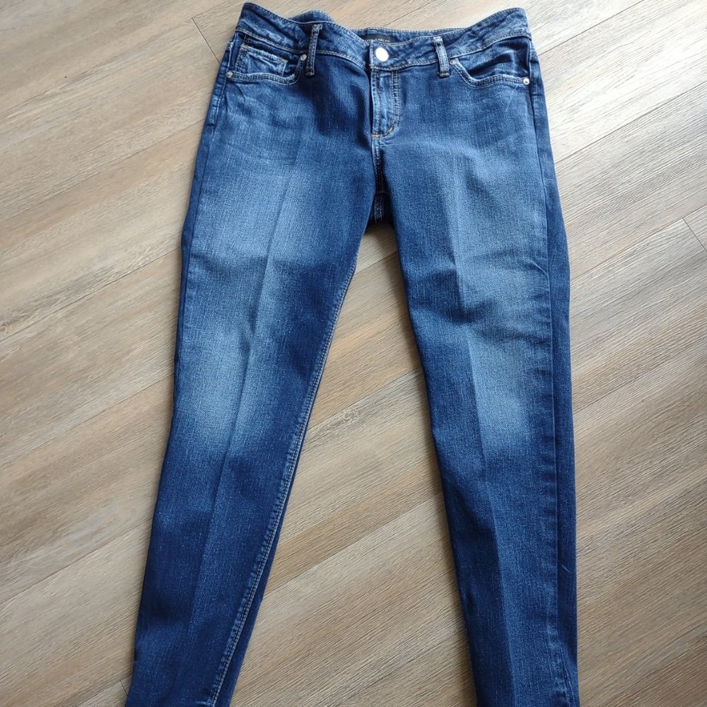 SILVER Midrise Jeans SUKI SKINNY Waist 31 Length 29